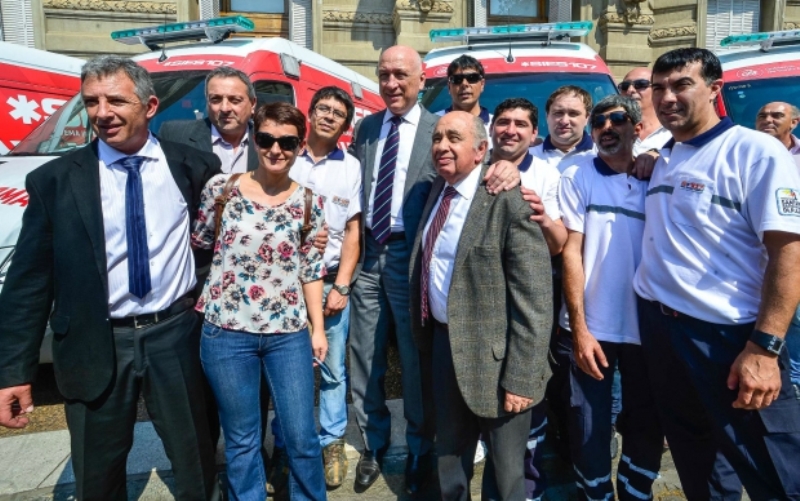 SEIS AMBULANCIAS VENDRÁN A LA REGIÓN 1