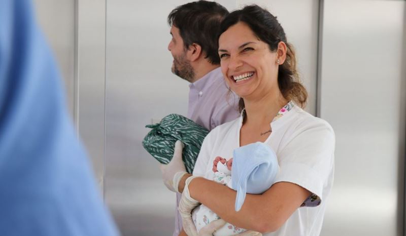 Primera niña nacida en el nuevo hospital de Reconquista 