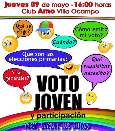 Charla sobre Voto Joven y Participación