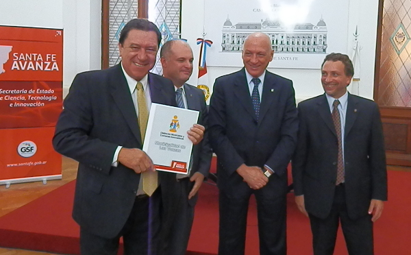 Leandro recibió la distinción