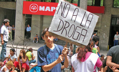 Debate sobre narcotráfico