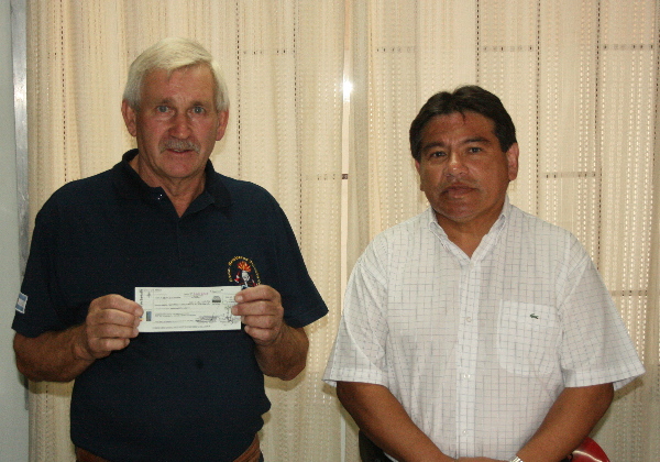 Bomberos recibió 200 mil pesos