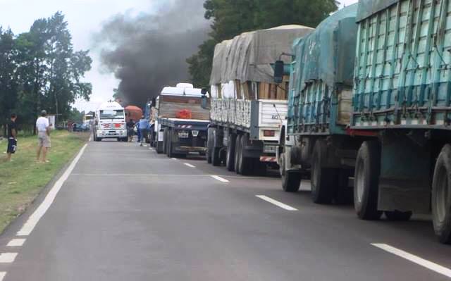 Levantaron el corte de la ruta 11