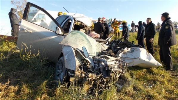 Choque fatal sobre Ruta 11