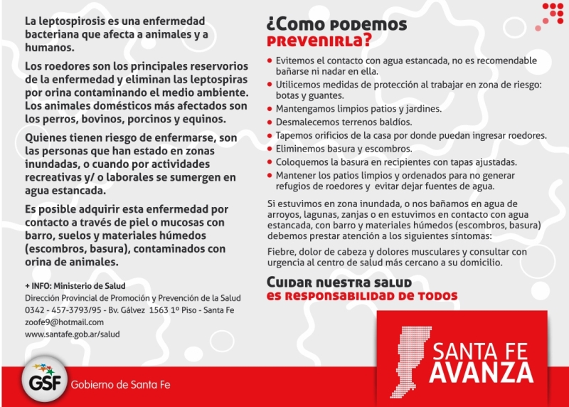 Casos sospechosos de leptospirosis