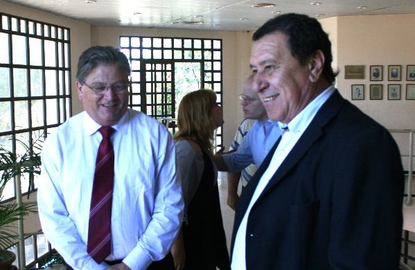 Visita del Ministro de la producción de la provincia