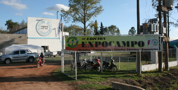 Todo listo en el predio