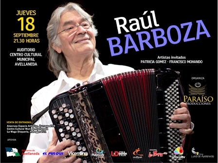 Raúl Barbosa y su mágico acordeón