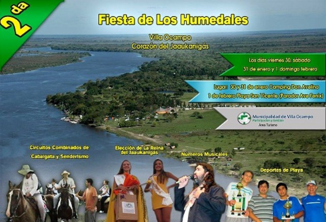 Lanzamiento 2ª Fiesta de los humedales