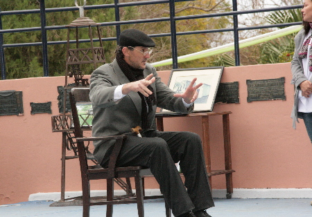 Acto emotivo en una mañana fría