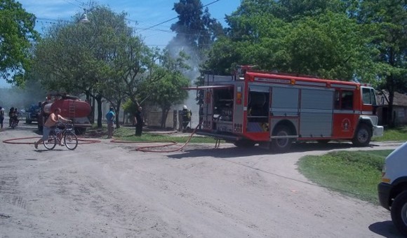 Incendio en una vivienda del municipio