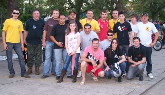 Encuentro de motoqueros