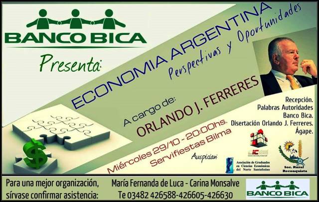 Conferencia sobre economía