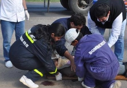 Apuñalan a embarazada en la comisaría