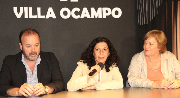 La ministra Bifarello inauguró obras