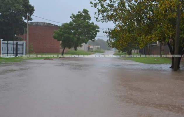 Emergencia por 320 milímetros de agua caída