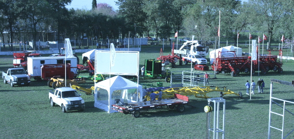 Todo listo en el predio