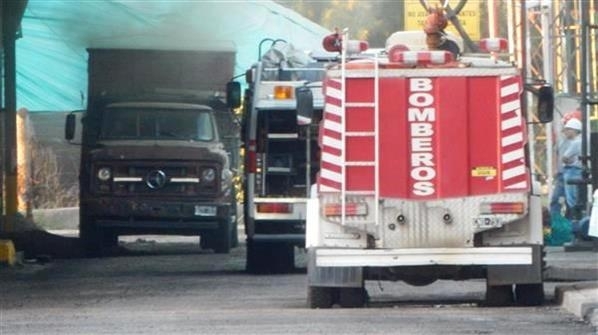 Incendio en la planta de Buyatti