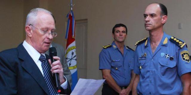 Odriozola asumió como nuevo jefe de la Policía provincial