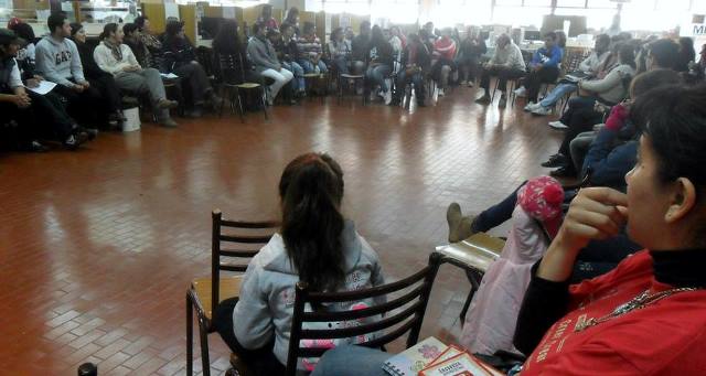 Reunión del programa Querer, Creer, Crear