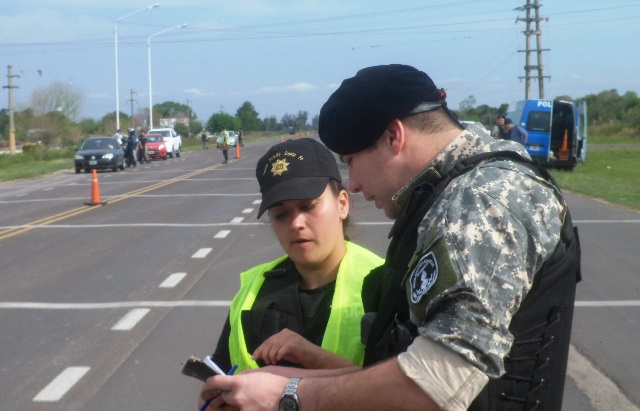 Control vehicular sobre Ruta 11