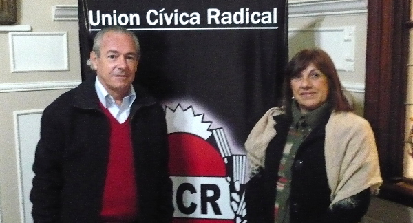 La Pta. del HCM con Mario Barletta