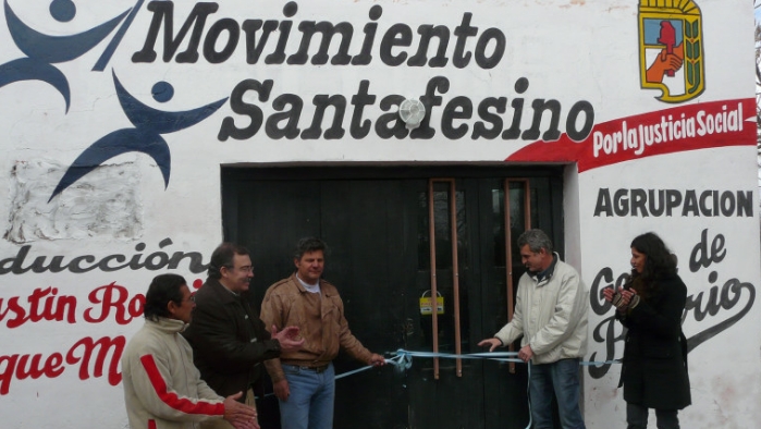 Agustín Rossi inauguró una sede