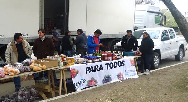 Frutas para todos en la ciudad