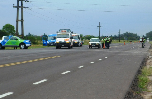 Control vehicular sobre Ruta 11