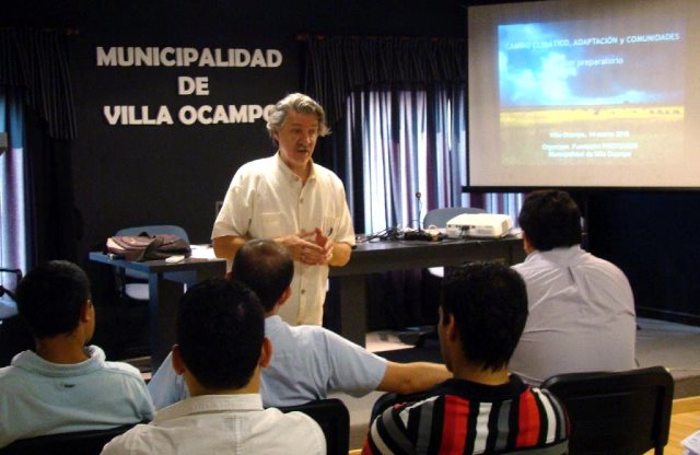 Taller sobre Cambio climático, adaptación y comunidades