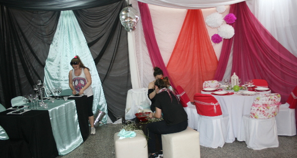 Todo listo en el predio