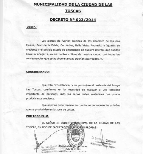 Se conformó la Junta de Protección Civil