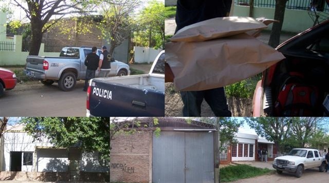 Hallan cocaína y marihuana