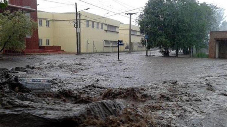 Donaciones para afectados por el temporal en Córdoba