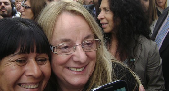 Alicia Kirchner visita el norte provincial