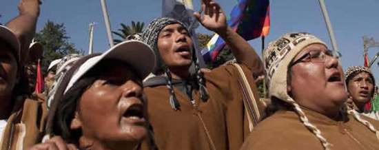 Pueblos Originarios siguen su marcha