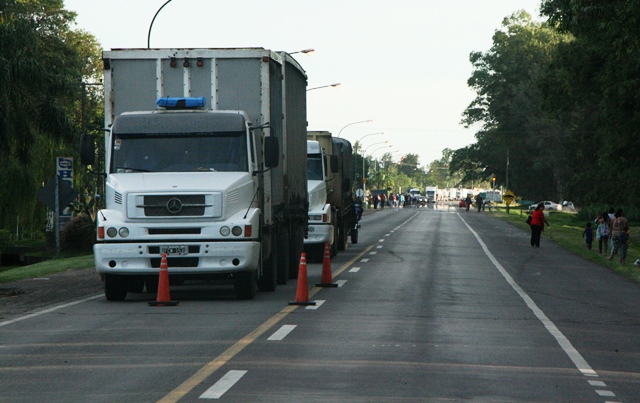 Cortan ruta 11
