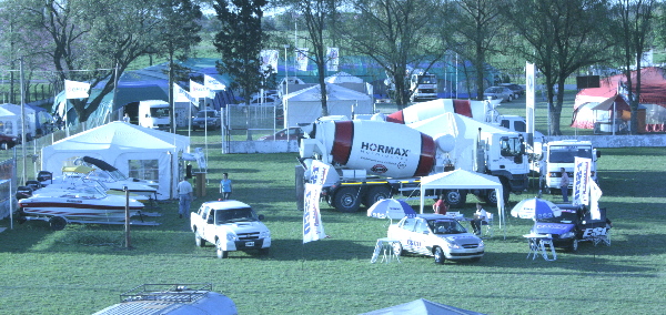 Todo listo en el predio