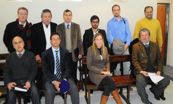 Visitaron organismos judiciales