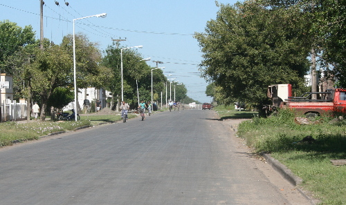 Pavimentaron tramo calle Estanislao López hasta Escuela Yapeyú