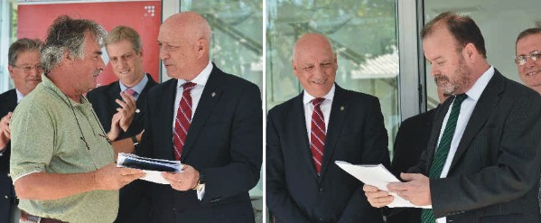 Bonfatti entregó aportes no reintegrables