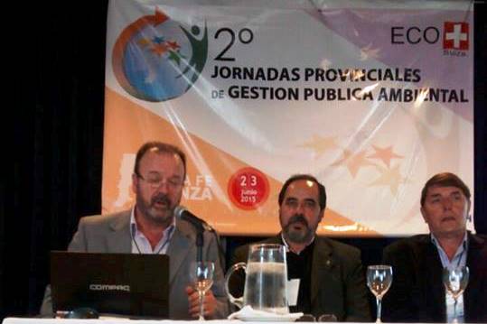 Enrique Paduán fue disertante