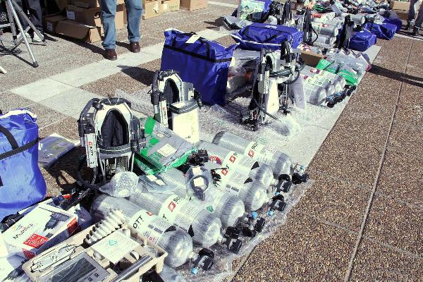 Equipamiento para los Bomberos Voluntarios