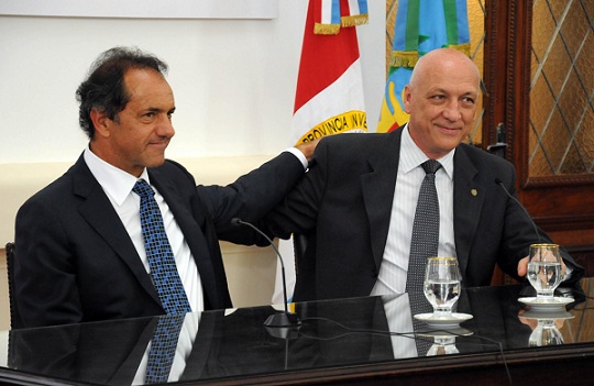 Bonfatti recibió al gobernador Daniel Scioli