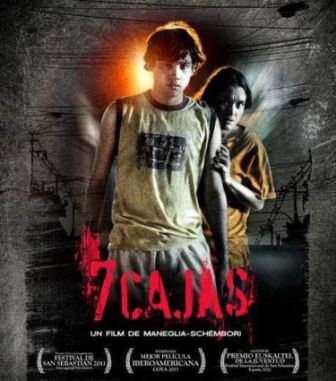 Proyección de la película 7 Cajas