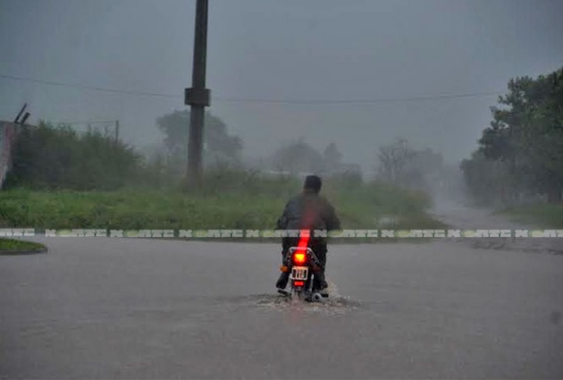 Emergencia por 320 milímetros de agua caída