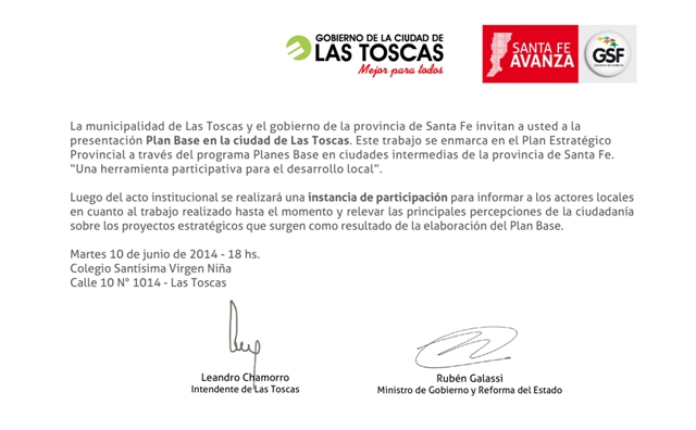 Presentación del Plan Base