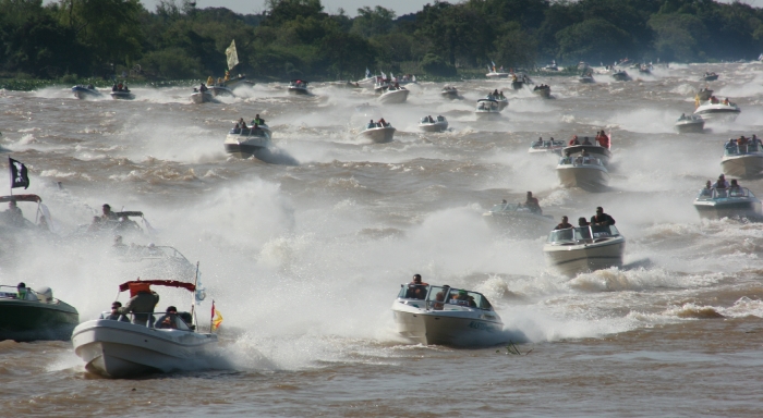 756 equipos participaron de la largada