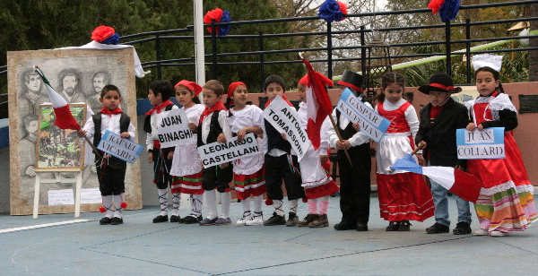 Acto emotivo en una mañana fría