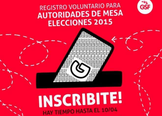 Se necesitan 24.000 autoridades de mesa